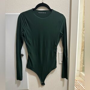 Dark green A&F bodysuit